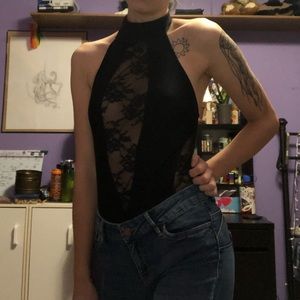 Lasenza black bodysuit